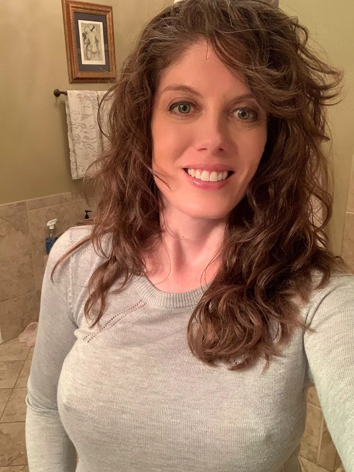 Staying in and cleaning around the house