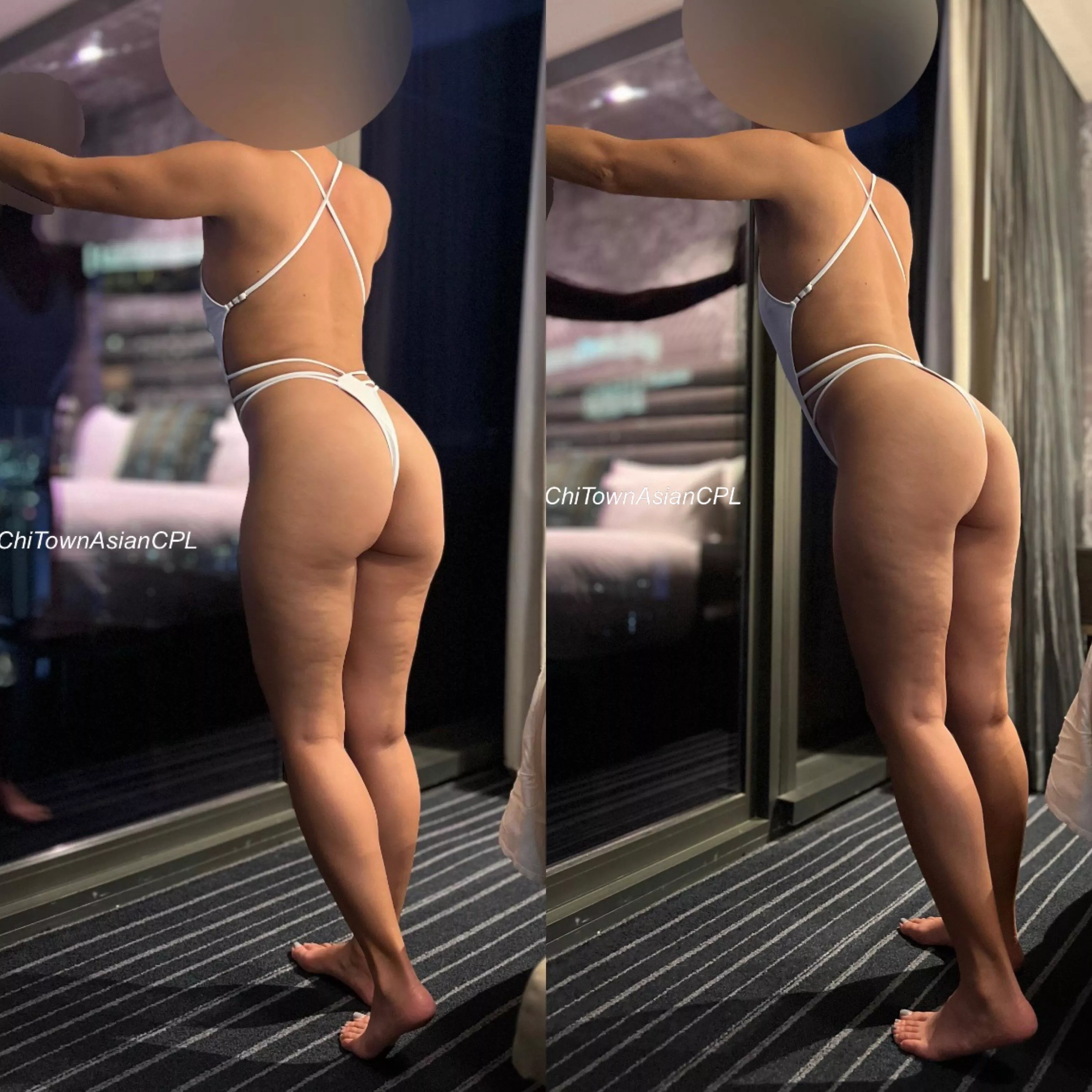 Still working on the write-up for her first time shared! It’ll get done soon. Til then… here’s a couple shots of some private time before we went out and she had new cock 😉