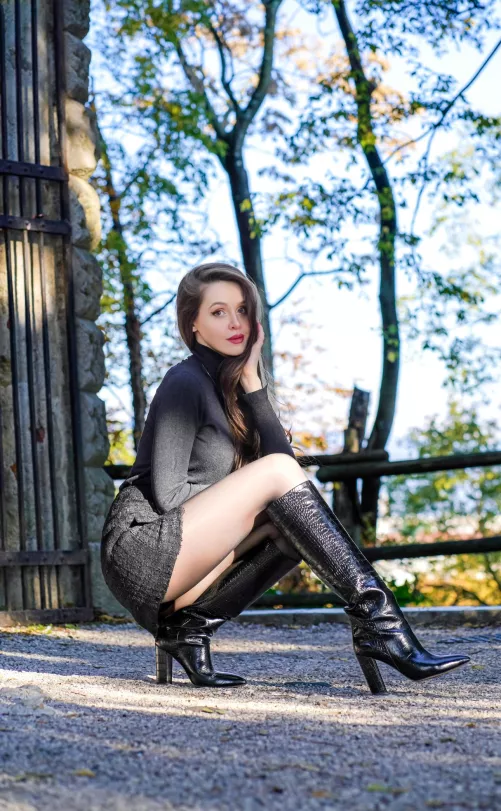 These boots are made for walking