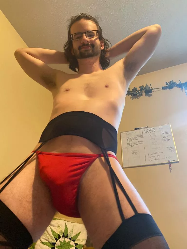 These undies show off my goods quite nicely