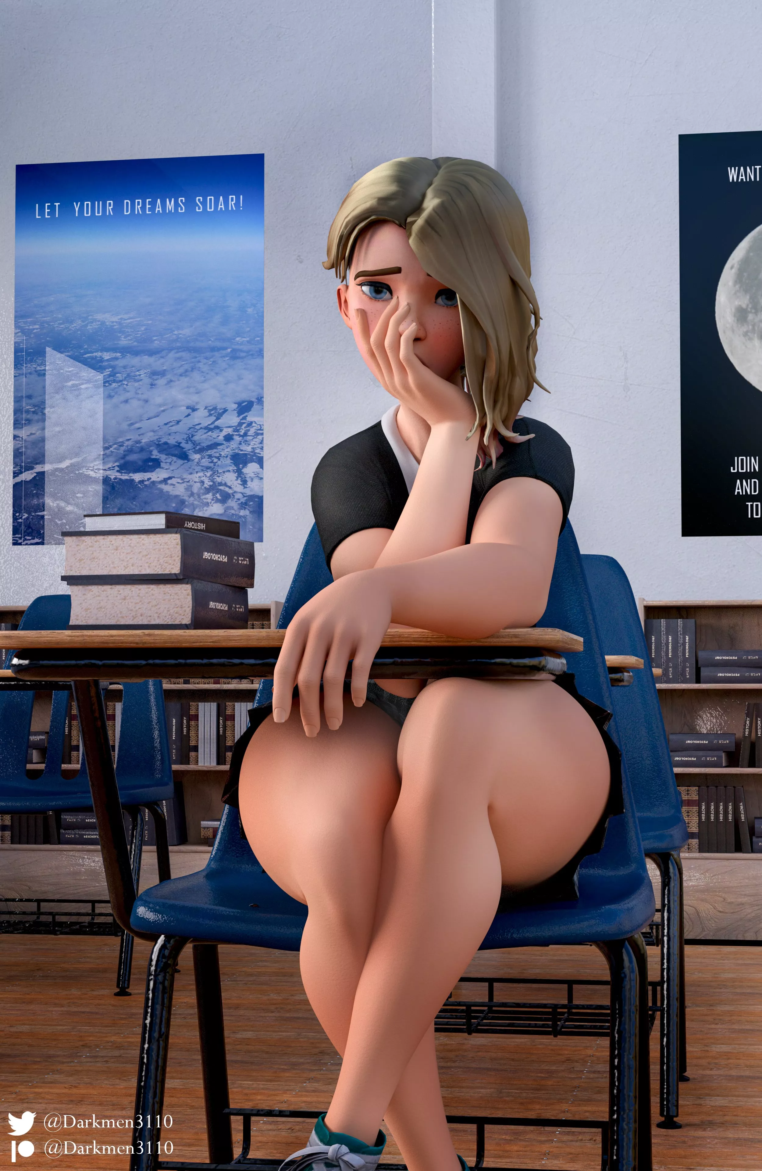 Thiccc Gwen Stacy (Darkmen3110) [Marvel]