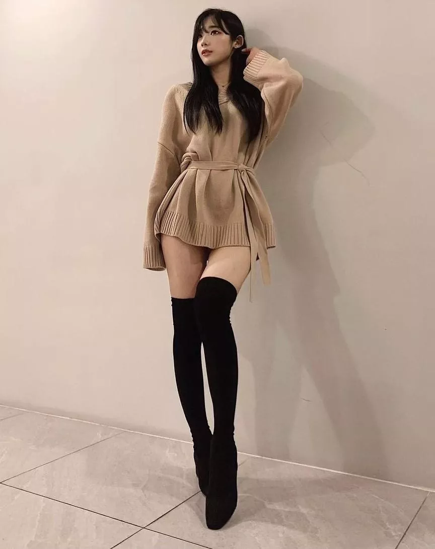 Thigh high boots