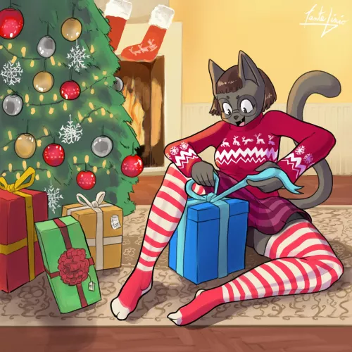 What could be inside?? (art raffle winner, art by me)