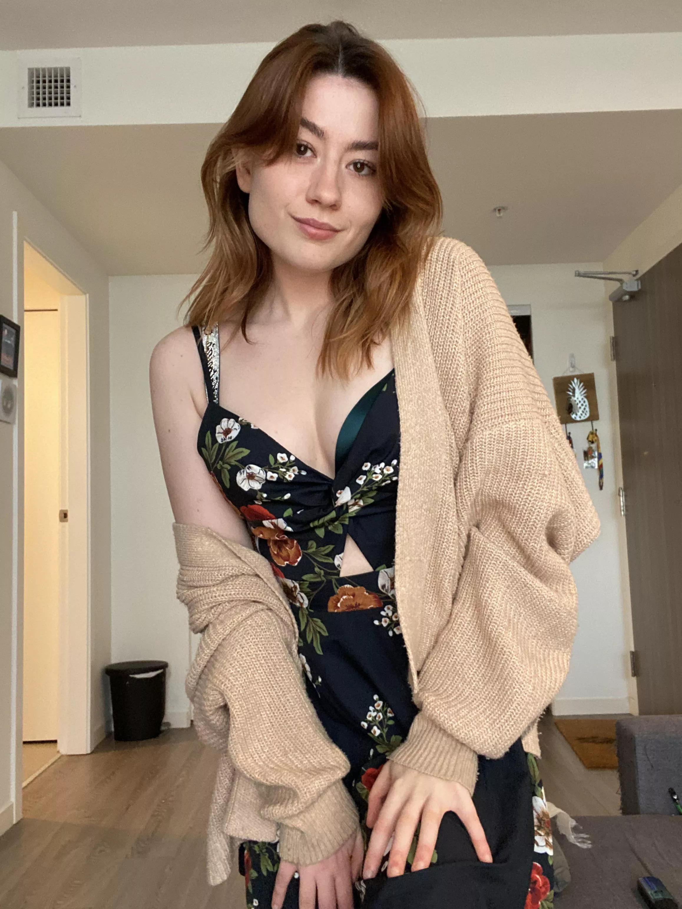 Who says you can’t make sundresses a winter staple too!