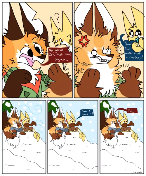 Winter Coat! Art by me ^^