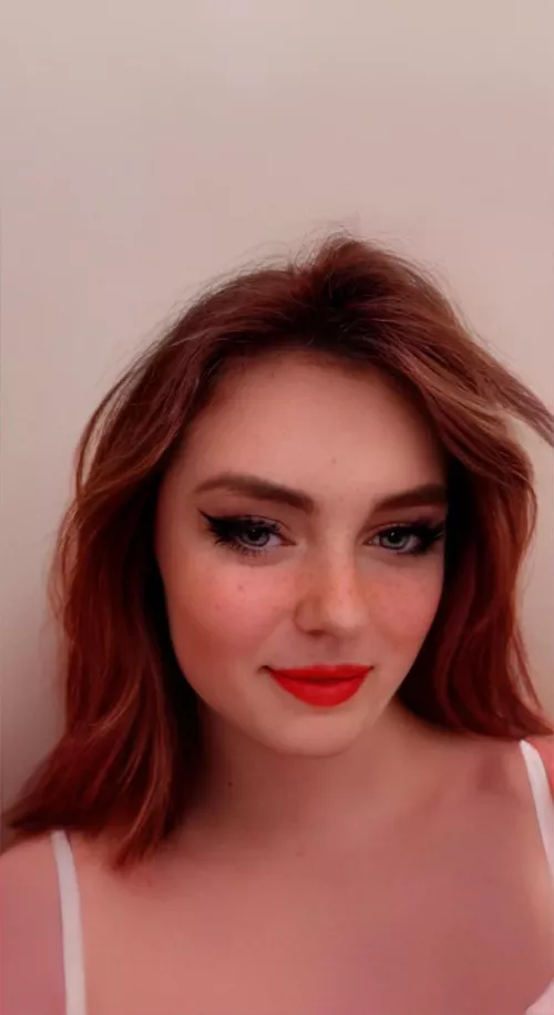 Would you cum on my pretty face?