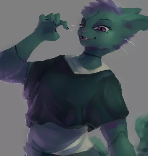 Zombie Cat 🧟 [OC]