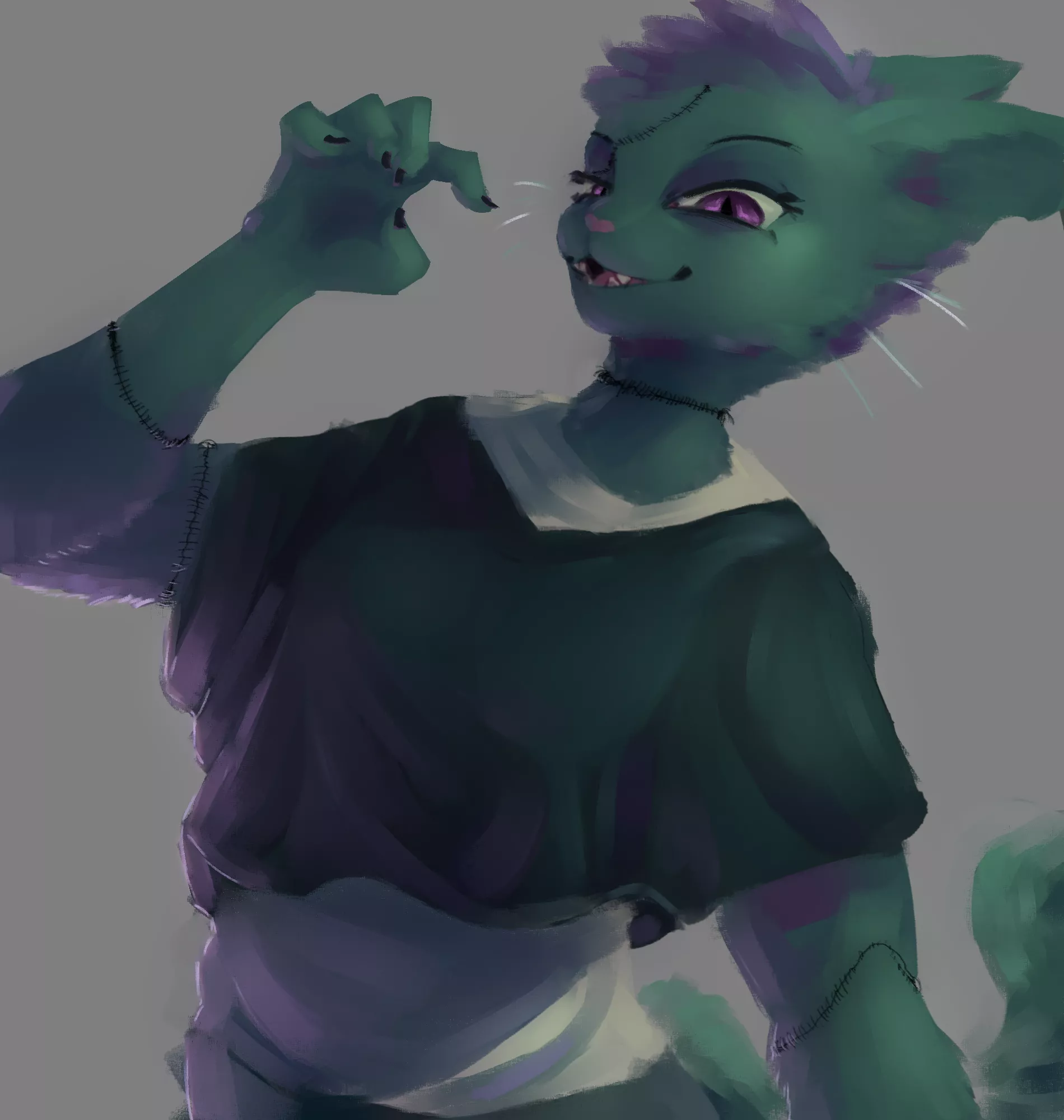 Zombie Cat 🧟 [OC]