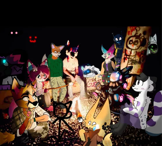 After a lot of moving around seems like everyone finally found a spot to sit