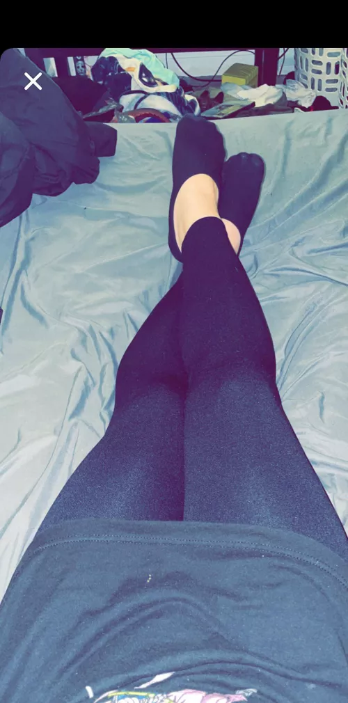 Anyone wanna take off my socks and worship my feet?