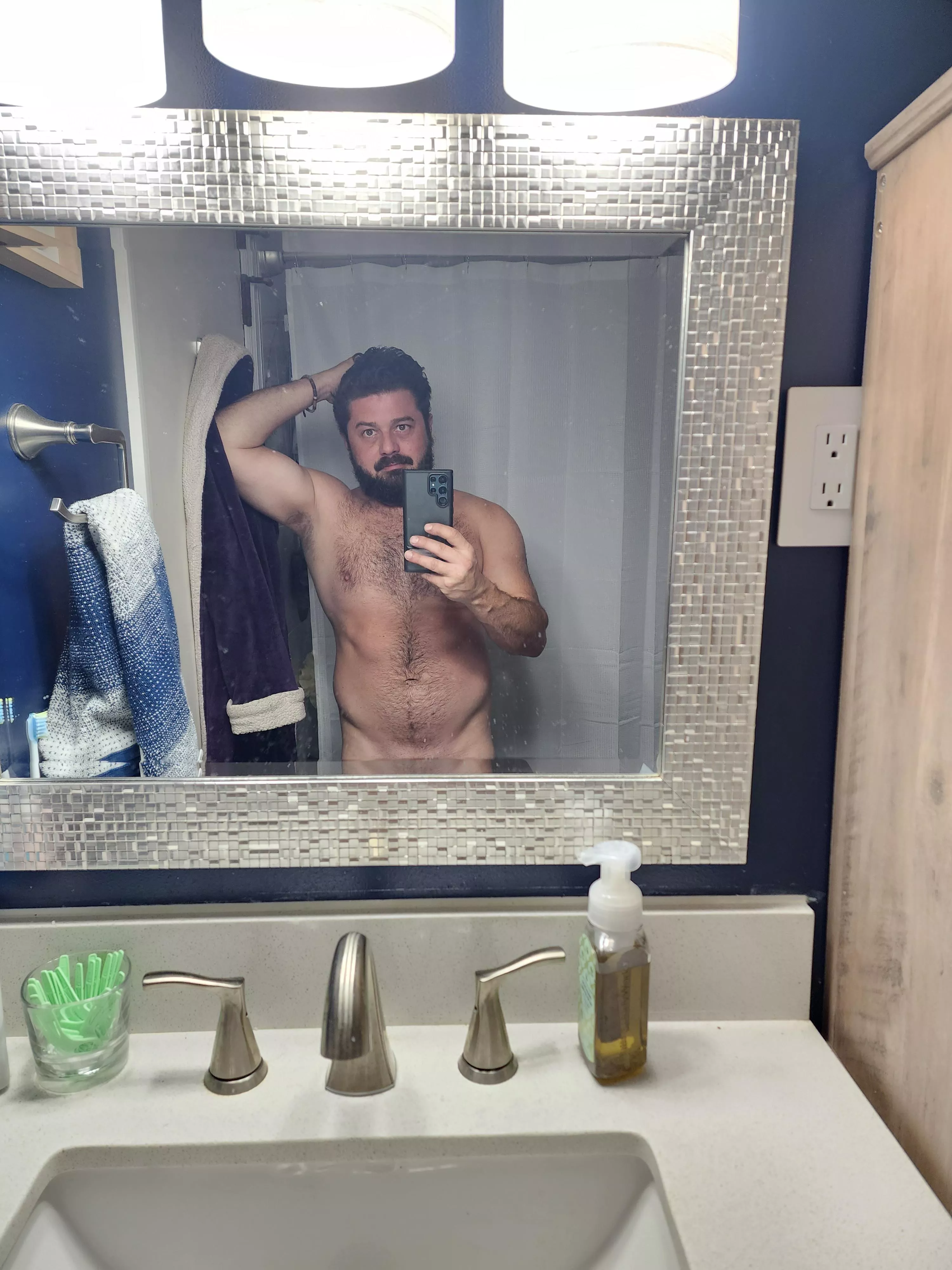 Apologies for the dirty mirror.