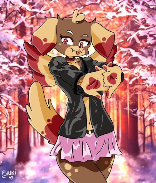 Art trade I recently did~ meet Coco! (Fuuki).