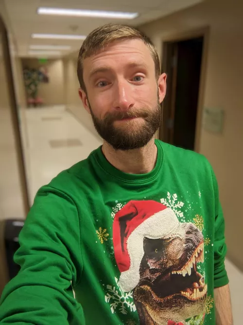 As festive as I'm going to get on the last work day of the year