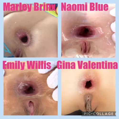 Based solely on appearance, choose your favorite bootyhole. Bonus points for explaining your choice!