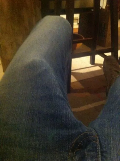 Bulge under the table