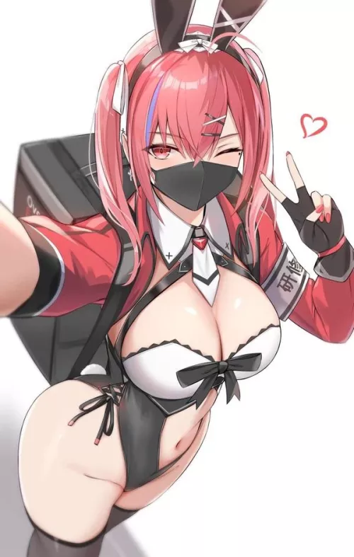 Bunny-girl selfie [Original]