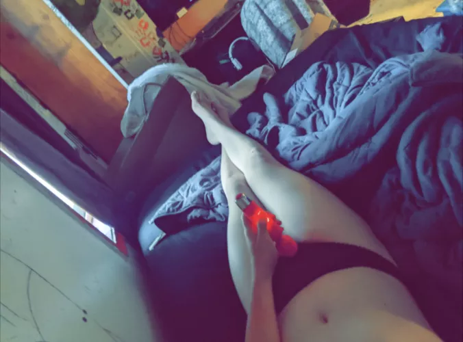 can't help but to use my vibrator early in morning