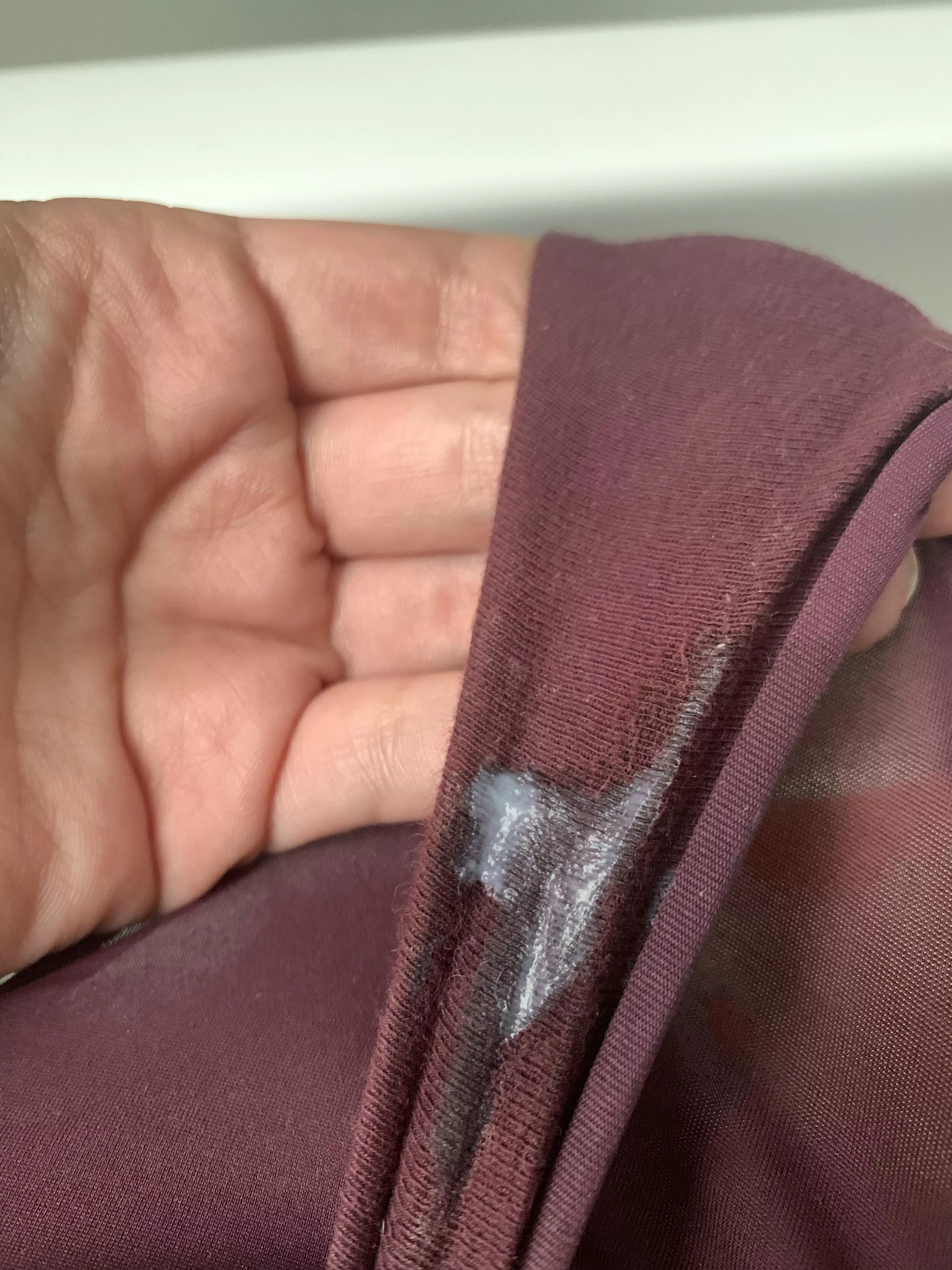 Cute little cum print