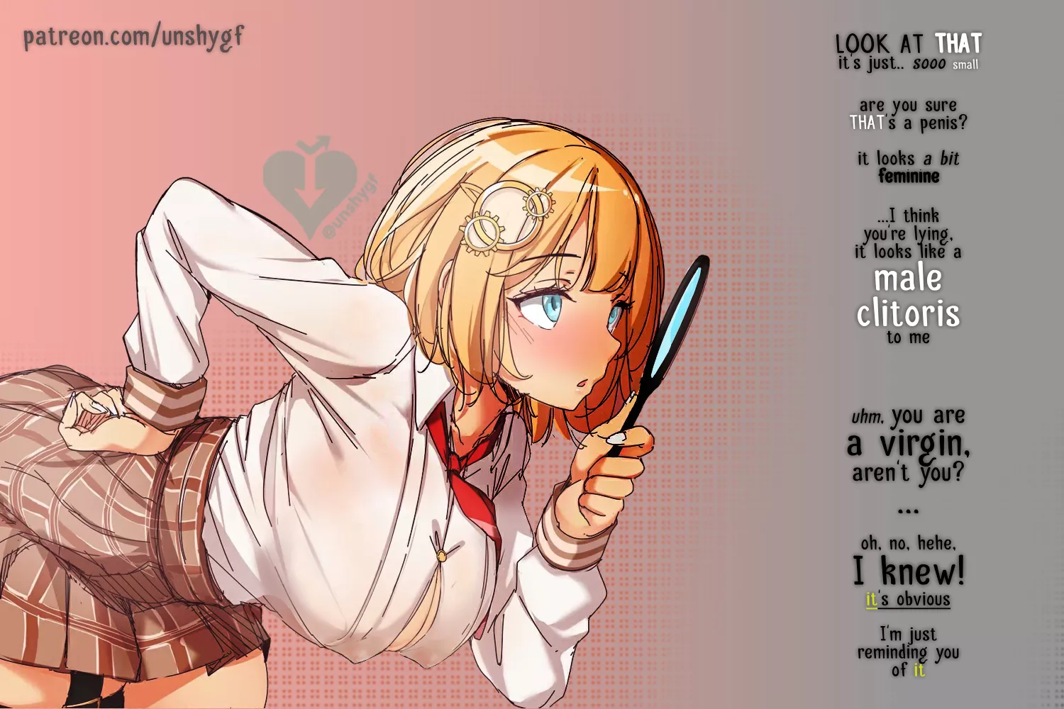 do you have a male clitoris? [sph][humiliation][beta][caption]