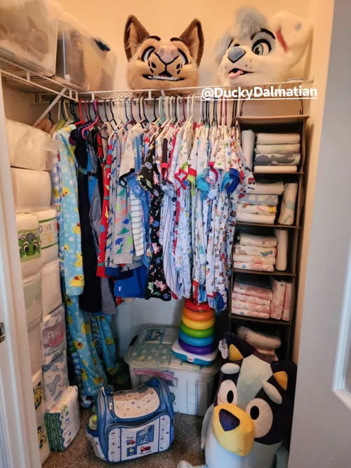 Finally, a closet for my stash!