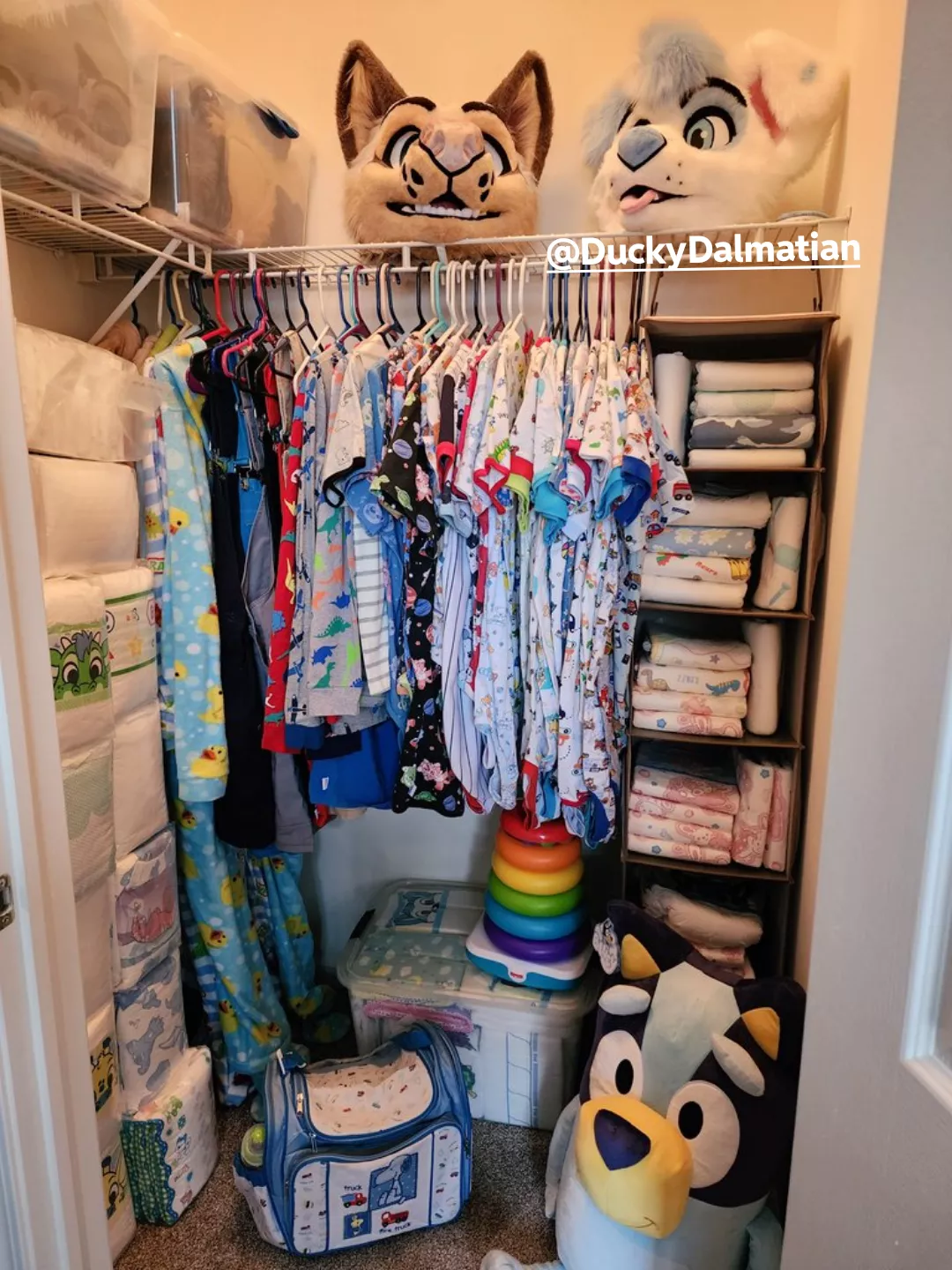 Finally, a closet for my stash!