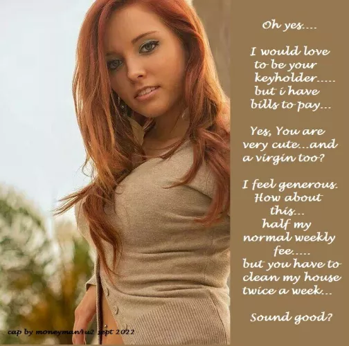 for you, i will cut a deal...