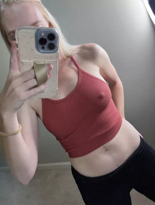 Getting ready for my morning workout