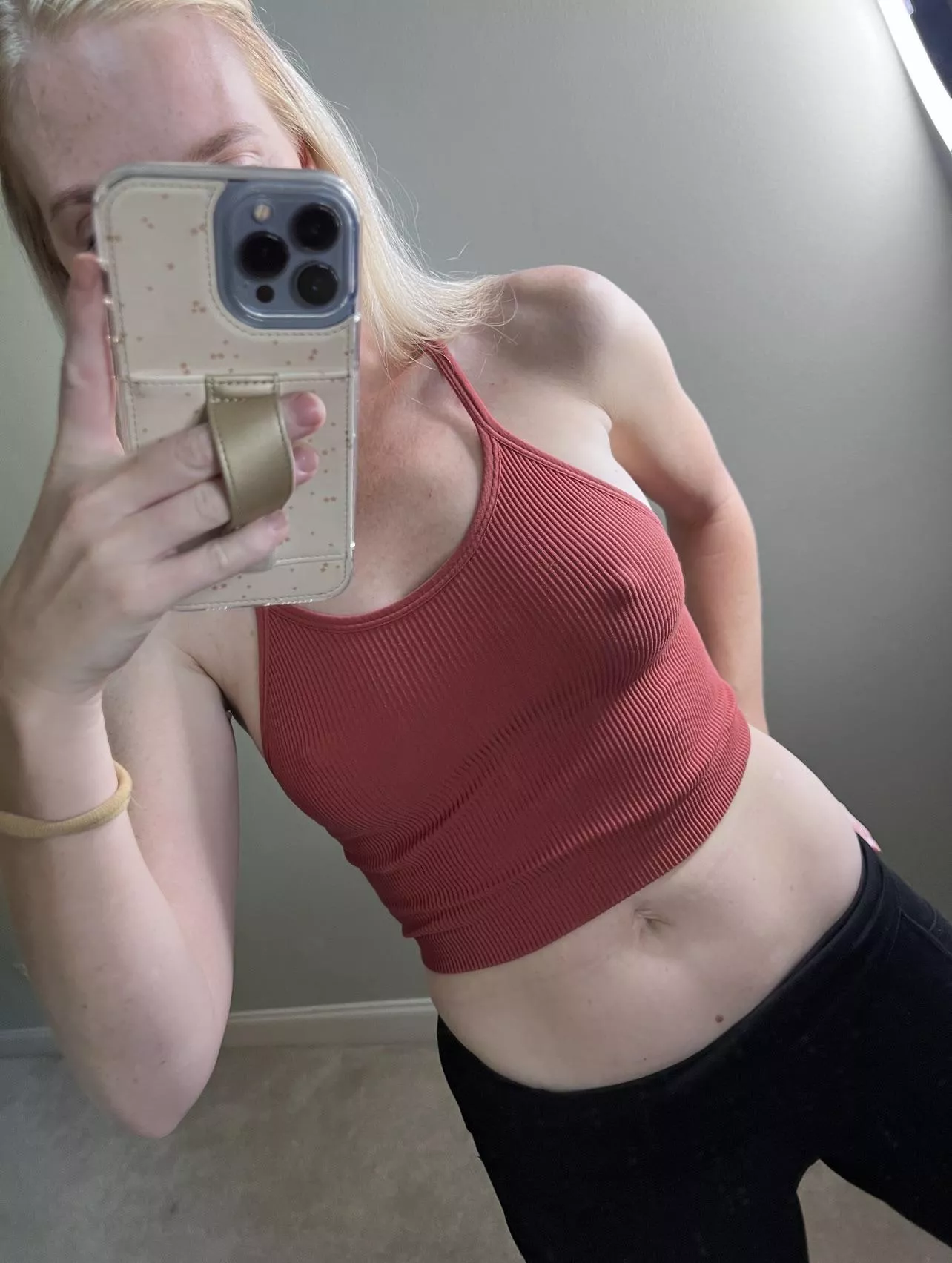 Getting ready for my morning workout