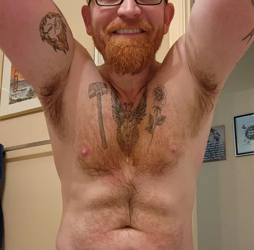 Ginger armpits!