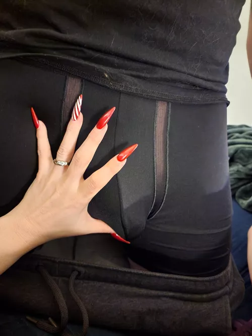 Goodbye Christmas nails. You will be missed, but a fresh set always feels like a new beginning