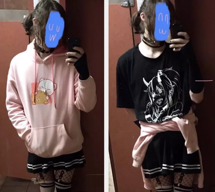 Happy Wednesday! Which outfit do u prefer? :3