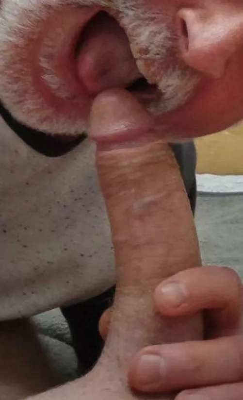 He wondered if I could swallow it all...