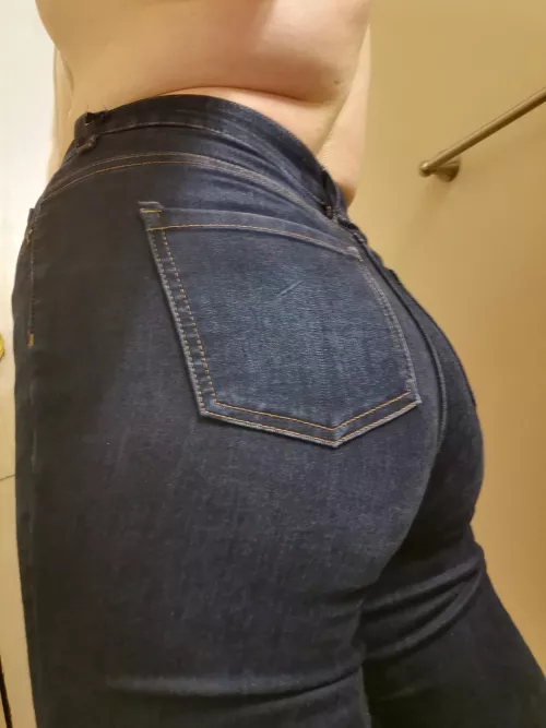 High waisted dark wash today