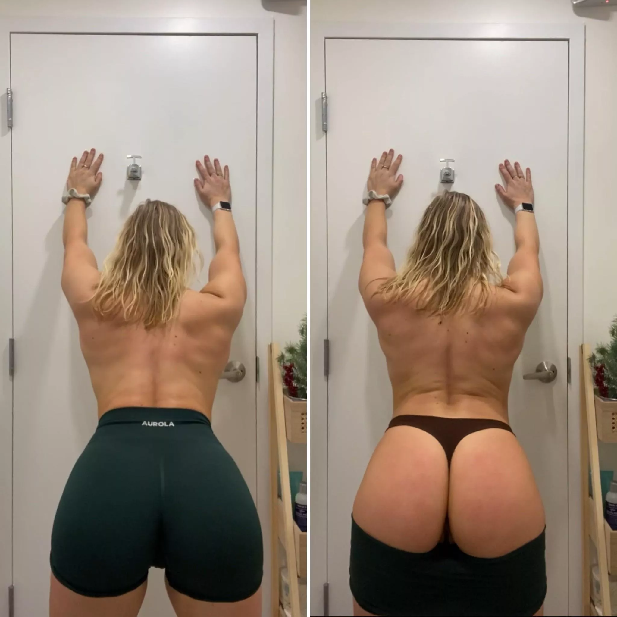 I love showing off after a workout