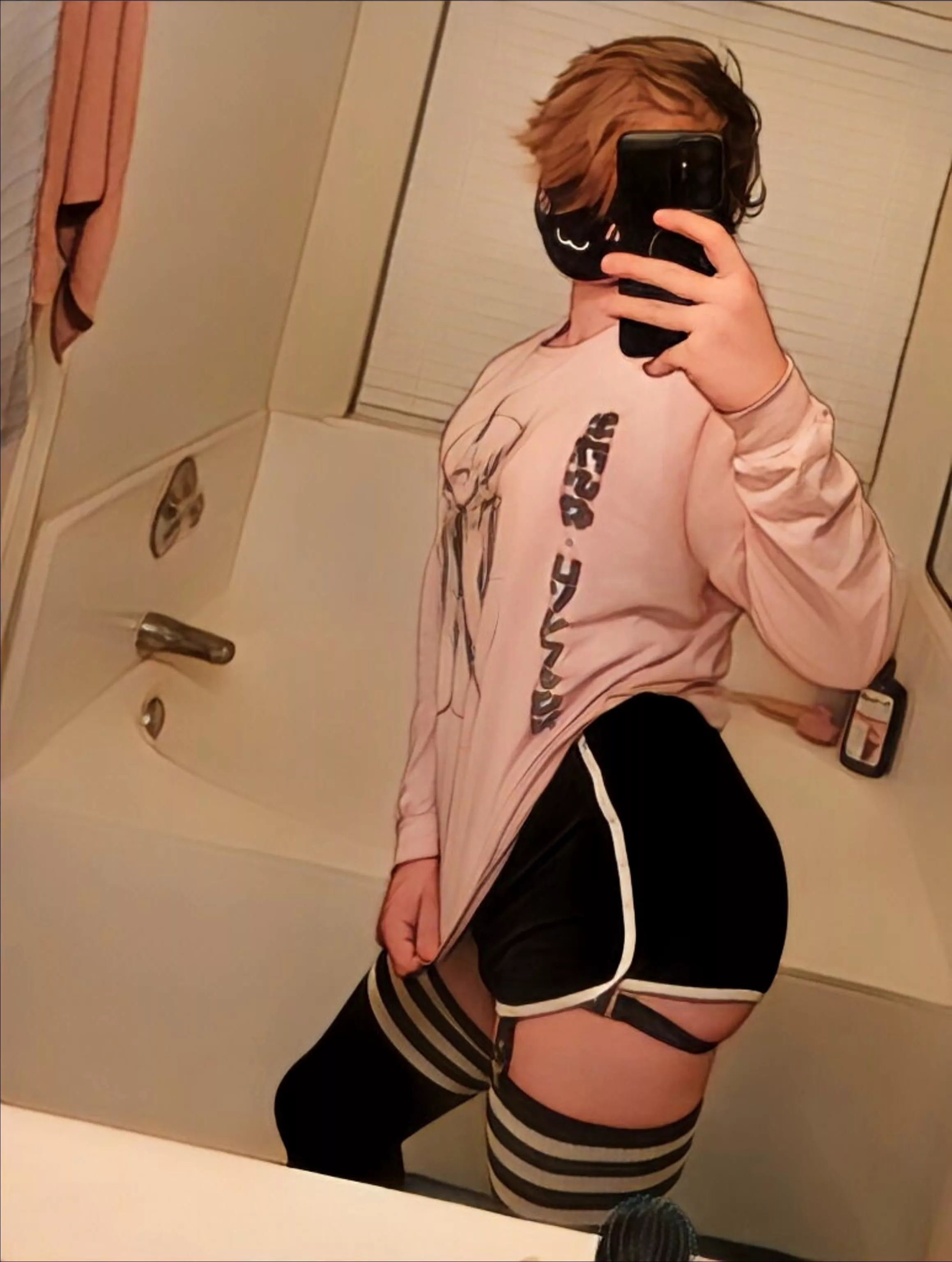 I tried a filter, felt kinda cute