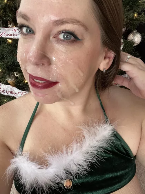 I unwrapped my present early!