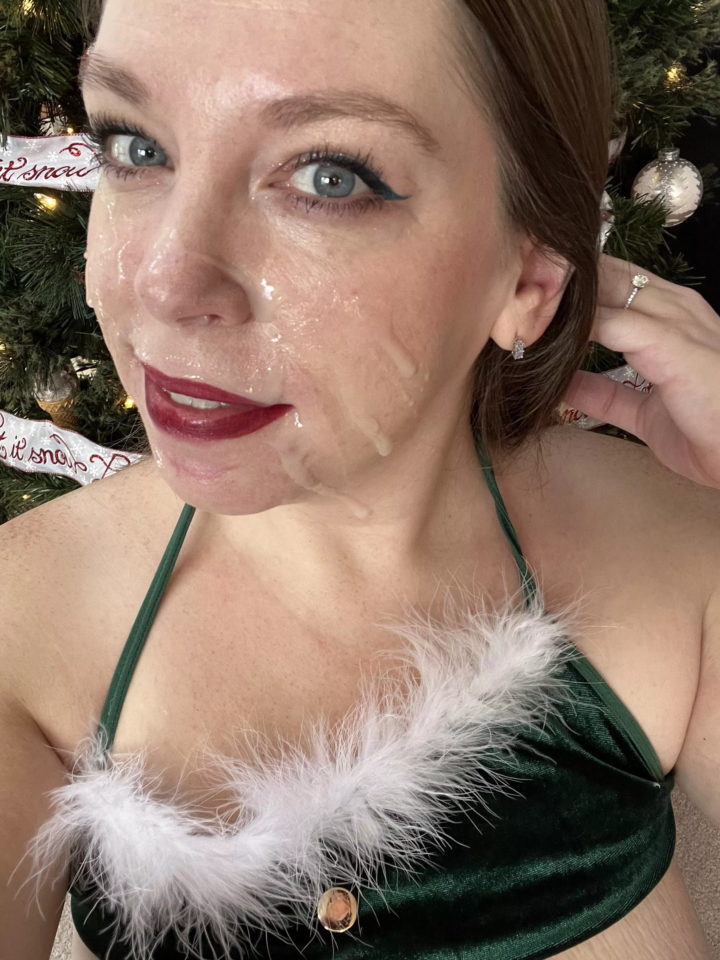 I unwrapped my present early!