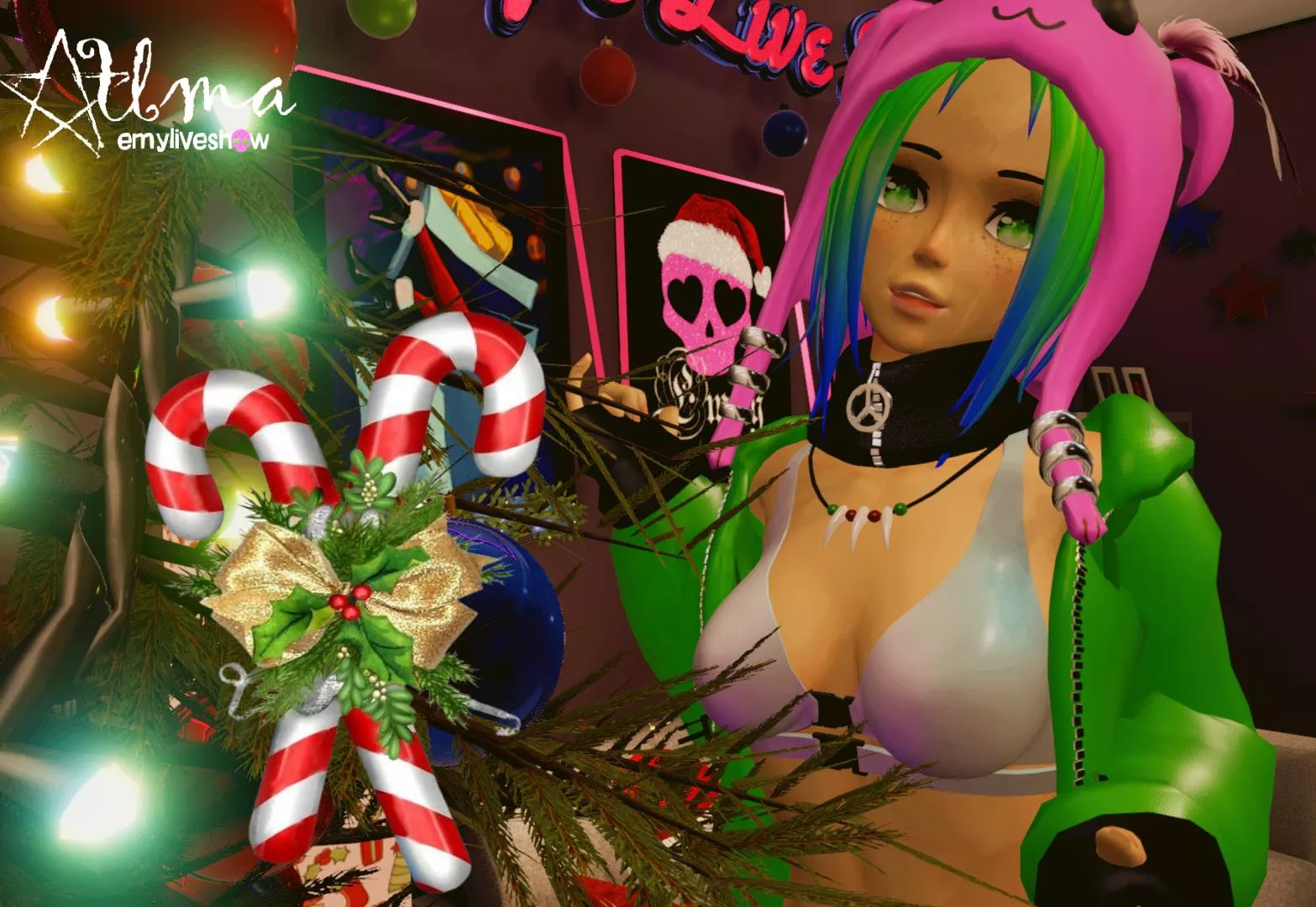 I've been very good girl this year 👉👈❤️ https://chaturbate.com/emyliveshow