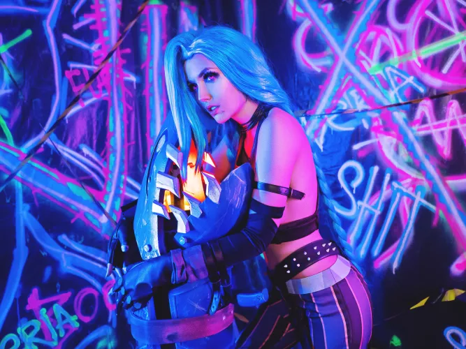 Jinx from League of Legends by Sia Siberia