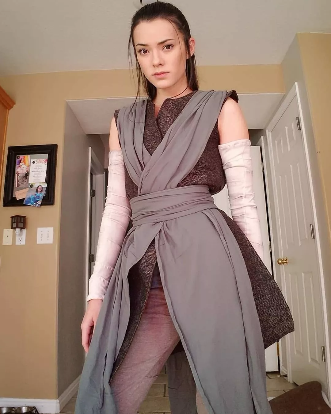 Joanie Brosas as Rey (Star Wars: The Last Jedi)