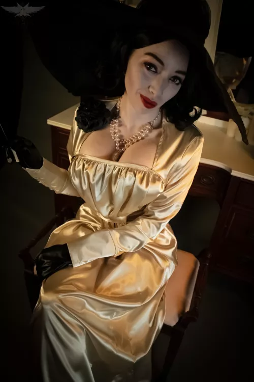 Lady Dimitrescu from RE8: Village by SeraphimEternal