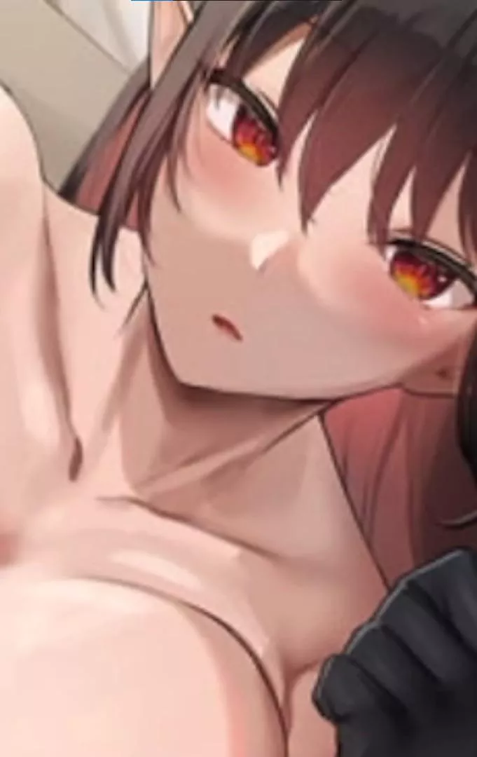 LF Color Source: 1girl, red eyes, pointy ears