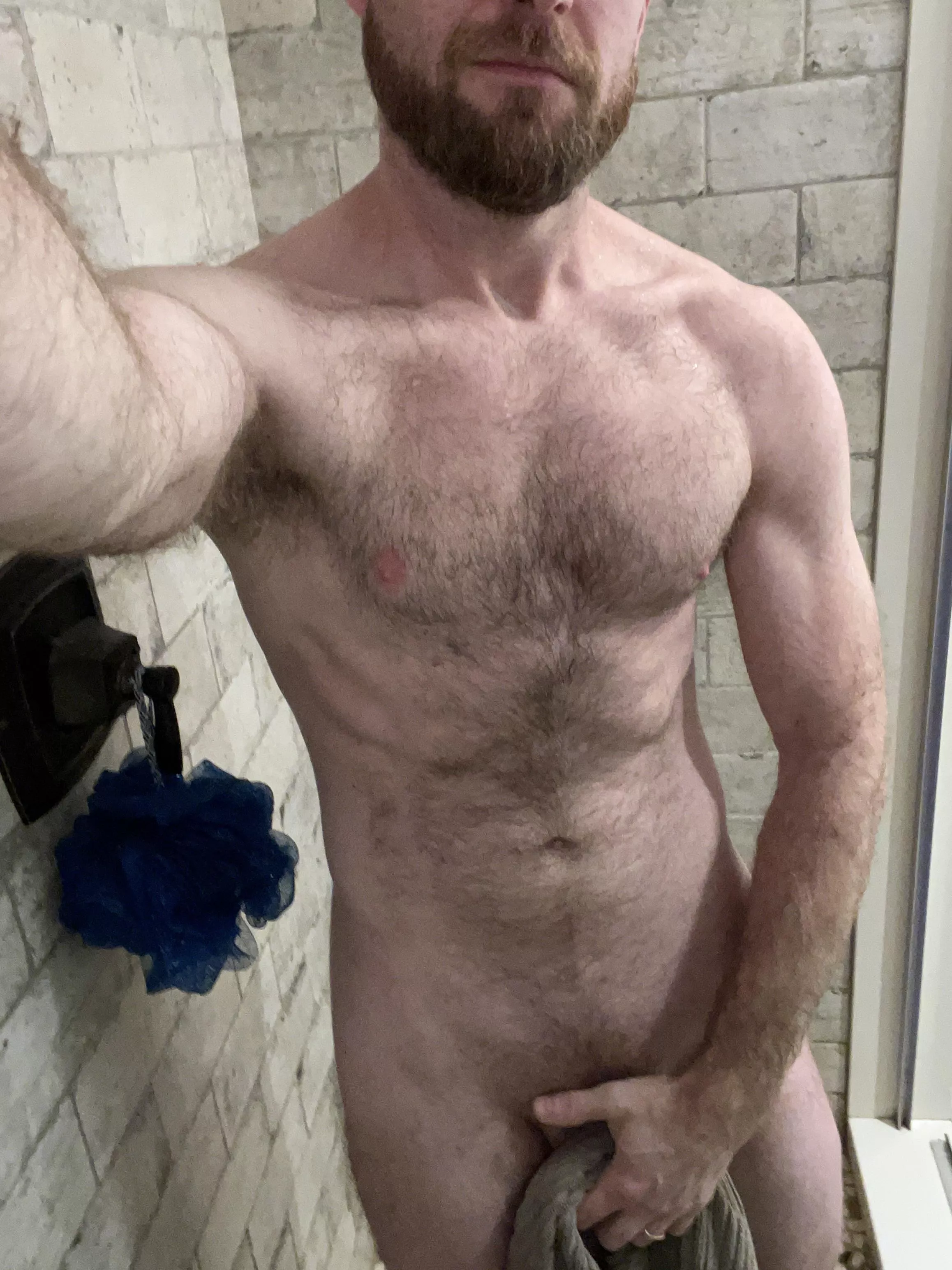 [M] - Shower felt mighty empty this morning…