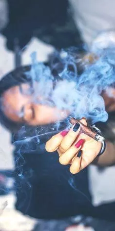 Me passing the blunt to him knowing he gets horny when he’s high😈