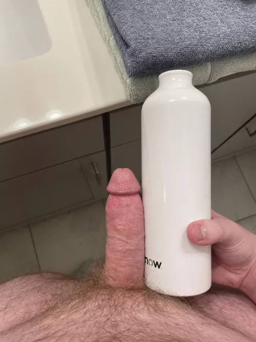 Me vs a 8.5-9 inch bottle