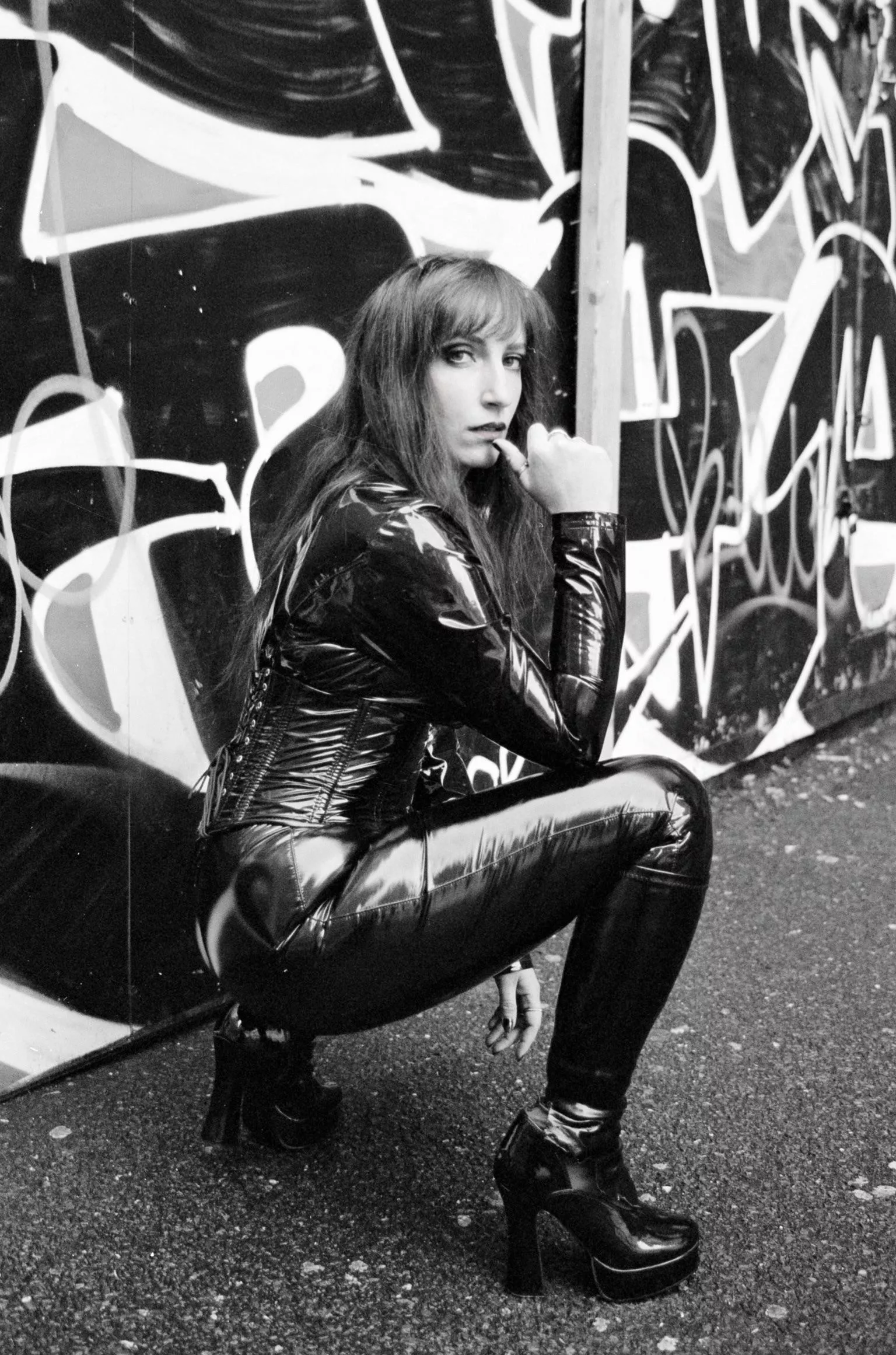 My new black catsuit