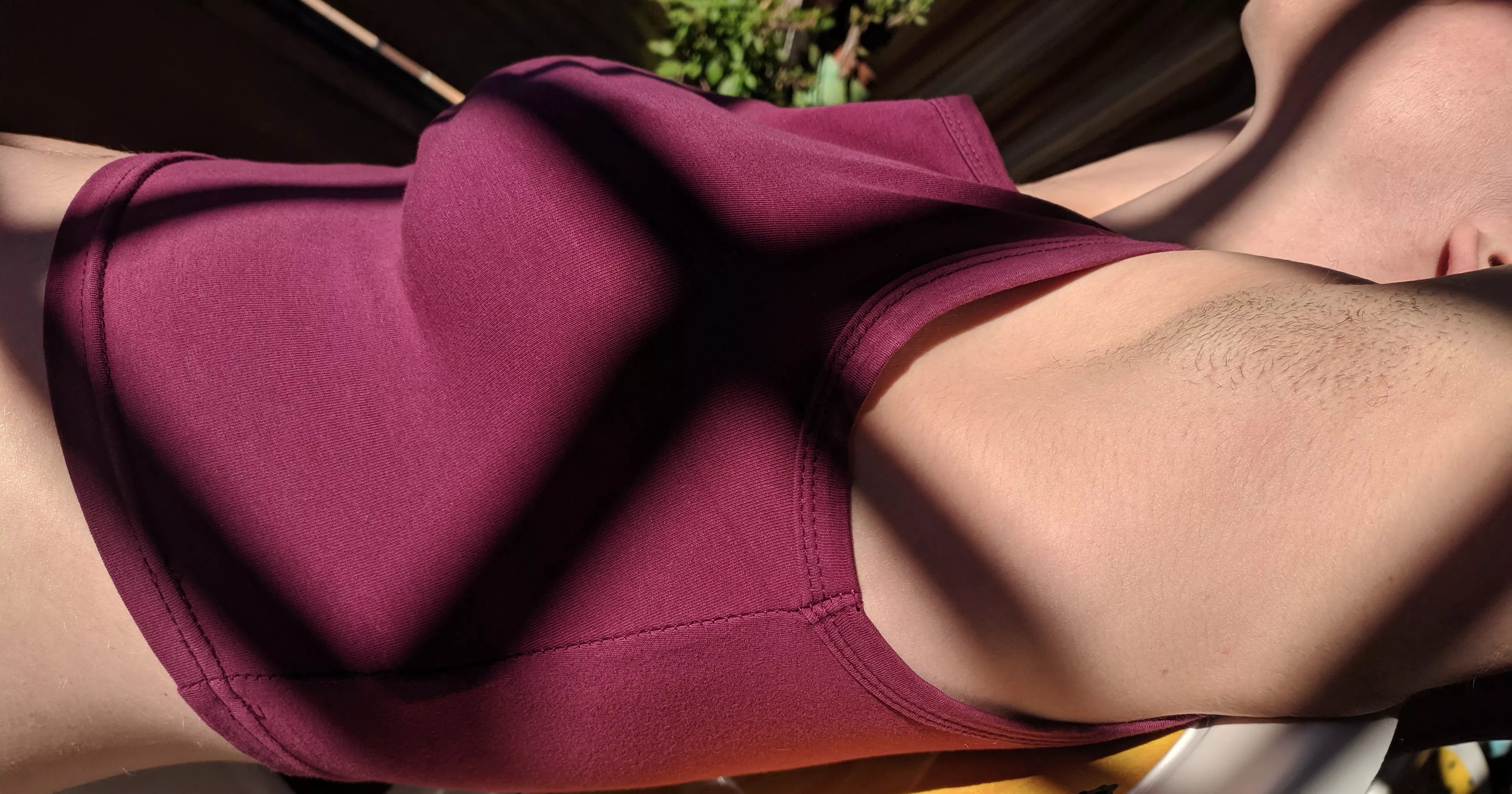 My pits doing photosynthesis. Are they growing well? 😋