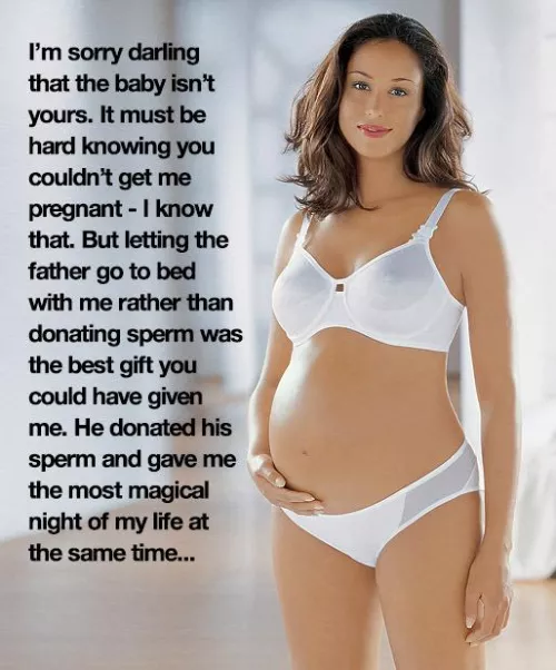 natural insemination is much more fun...well for the wife it is lol