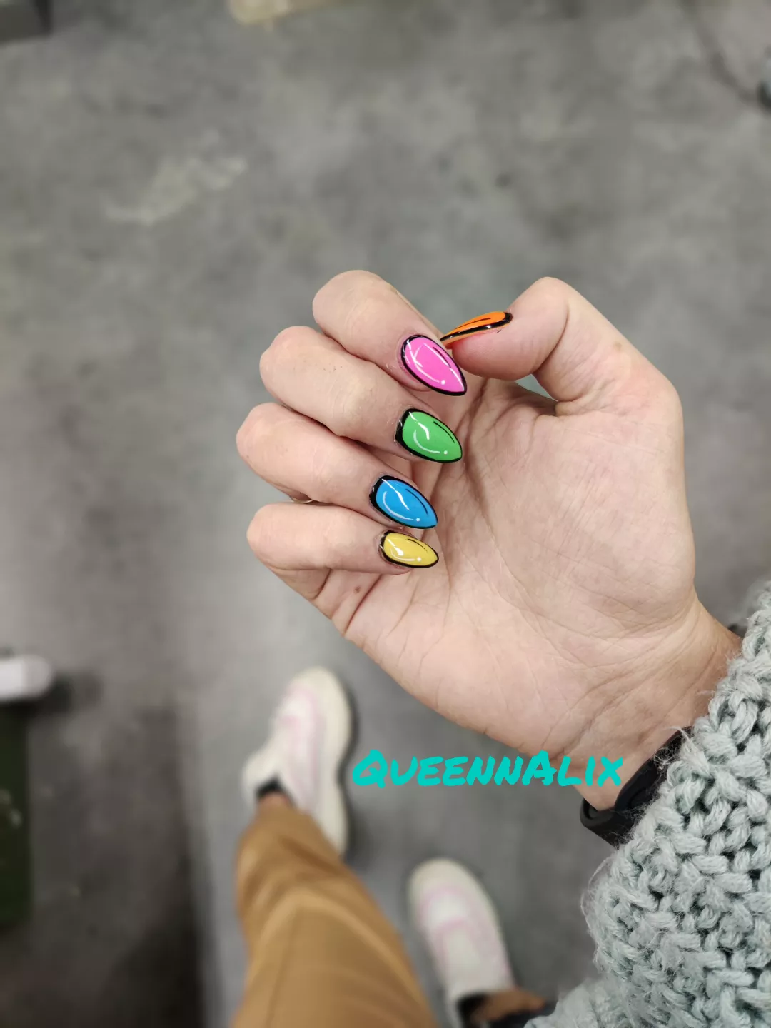 New claws, i don't do christmas nails 😝