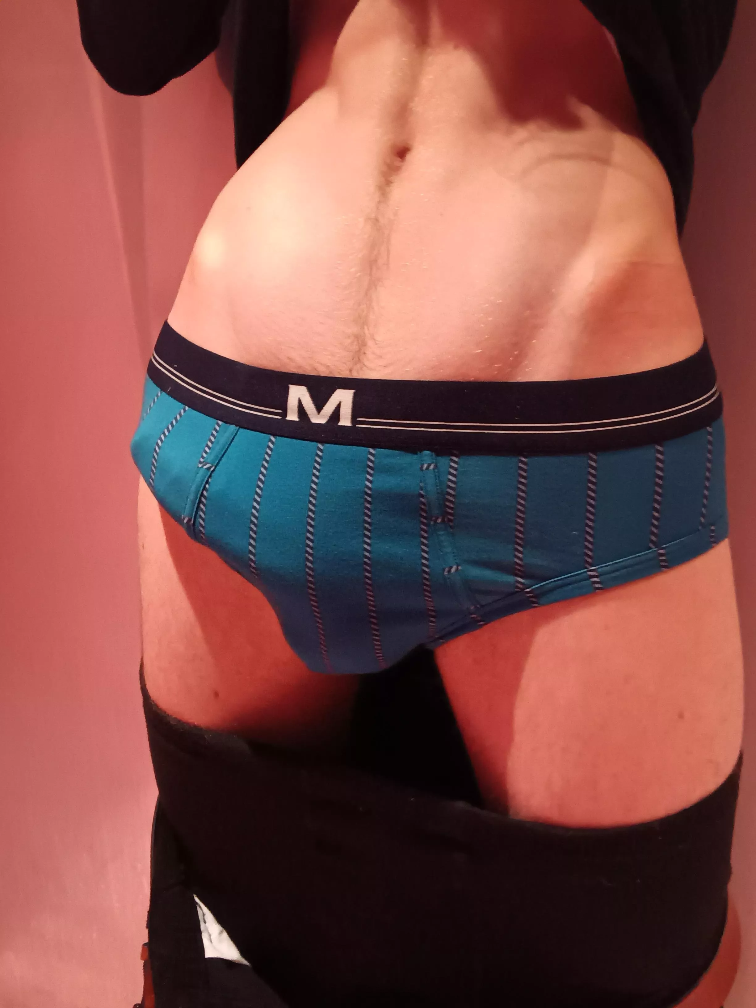 New underwear in random hotel bathroom...